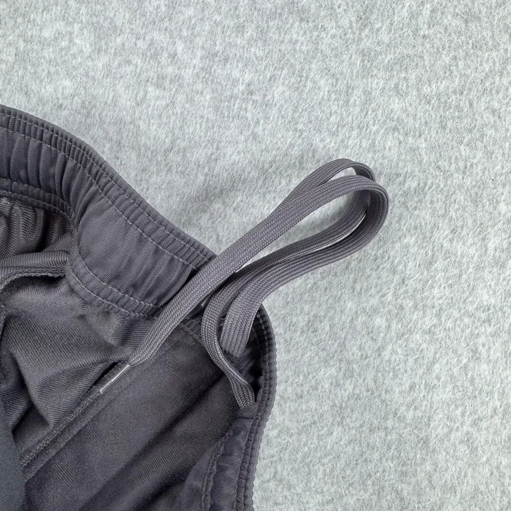 Adidas Tricot Track Pants Mens Large Gray Athletic Gym Running Joggers KD3637